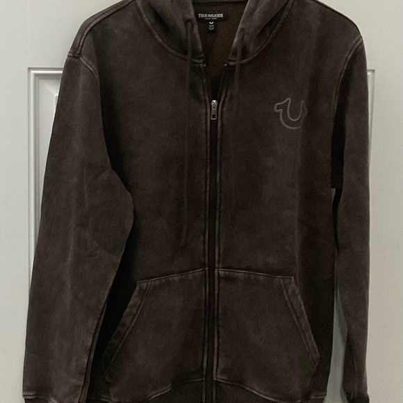 True religion WASHED HS ZIP HOODIE . - Picture 1 of 6
